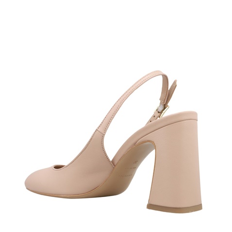 ΚΑΛΟΓΗΡΟΥ-Γυναικείες γόβες slingback ΚΑΛΟΓΗΡΟΥ BIANCA6 LEA μπεζ