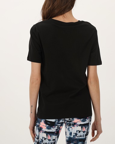 DKNY JEANS-Γυναικείο t-shirt DKNY D2A4A0AT μαύρο