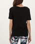 DKNY JEANS-Γυναικείο t-shirt DKNY D2A4A0AT μαύρο