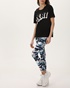 DKNY JEANS-Γυναικείο t-shirt DKNY D2A4A0AT μαύρο