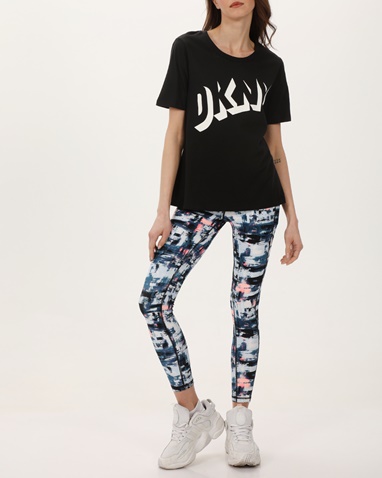 DKNY JEANS-Γυναικείο t-shirt DKNY D2A4A0AT μαύρο
