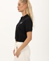 DKNY JEANS-Γυναικεία cropped μπλούζα DKNY D2B4A108 μαύρη