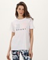 DKNY JEANS-Γυναικείο t-shirt DKNY DP1T8816 LOGO λευκό