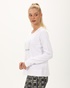 DKNY JEANS-Γυναικεία μπλούζα DKNY DP3T8815 λευκή