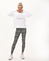 DKNY JEANS-Γυναικεία μπλούζα DKNY DP3T8815 λευκή