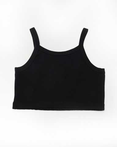SUGARFREE-Παιδικό crop top SUGARFREE 22612210 μαύρο