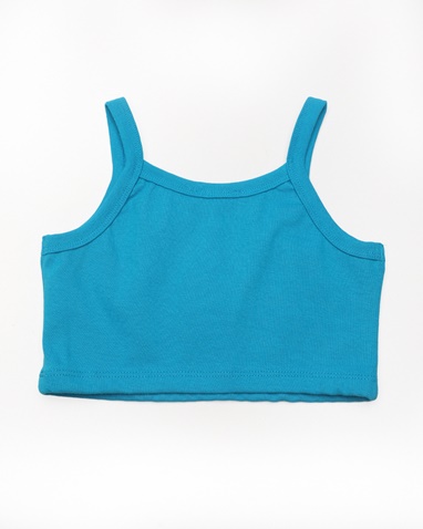 SUGARFREE-Παιδικό crop top SUGARFREE 22612210 τιρκουάζ