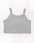 SUGARFREE-Παιδικό crop top SUGARFREE 22612210 γκρι