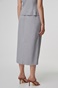 BILL COST-Γυναικεία midi φούστα BILL COST 10-320540-0 γκρι