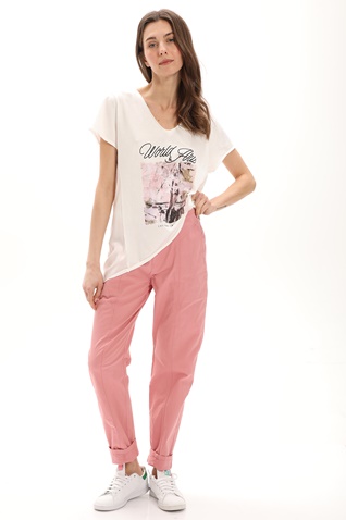 ATTRATTIVO-Γυναικείο t-shirt ATTRATTIVO 9918682 εκρού