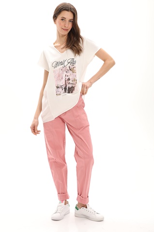 ATTRATTIVO-Γυναικείο t-shirt ATTRATTIVO 9918682 εκρού