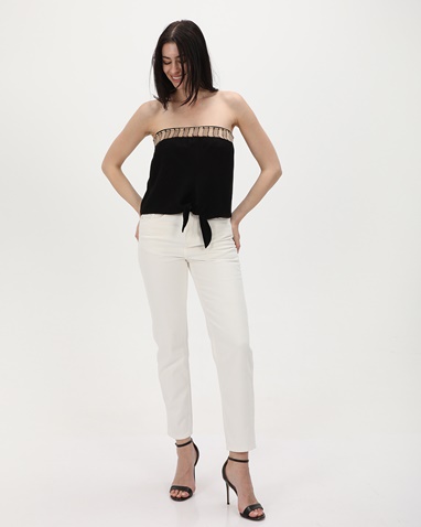 ATTRATTIVO-Γυναικείο strapless top ATTRATTIVO 91099311 μαύρο