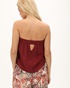 ATTRATTIVO-Γυναικείο strapless top ATTRATTIVO 91099311 μπορντό