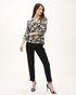 ATTRATTIVO-Γυναικεία tunic ATTRATTIVO 9917988 μαύρη floral