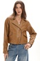 ATTRATTIVO-Γυναικείο jacket ATTRATTIVO 9918337 καφέ