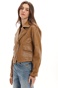 ATTRATTIVO-Γυναικείο jacket ATTRATTIVO 9918337 καφέ