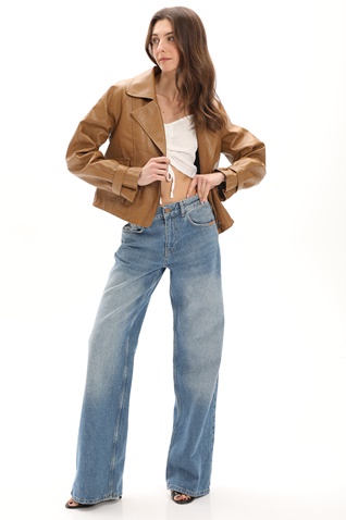 ATTRATTIVO-Γυναικείο jacket ATTRATTIVO 9918337 καφέ
