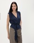 ATTRATTIVO-Γυναικείο top ATTRATTIVO 92256298 μπλε