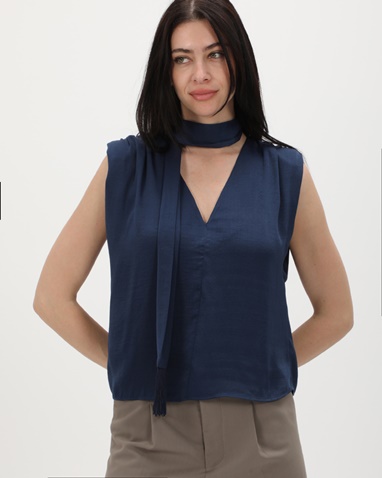 ATTRATTIVO-Γυναικείο top ATTRATTIVO 92256298 μπλε