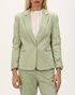 ATTRATTIVO-Γυναικείο σακάκι blazer ATTRATTIVO 9918381 πράσινο μέντας