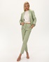 ATTRATTIVO-Γυναικείο σακάκι blazer ATTRATTIVO 9918381 πράσινο μέντας