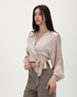 ATTRATTIVO-Γυναικείο κρουαζέ top ATTRATTIVO 91630264 ροζ