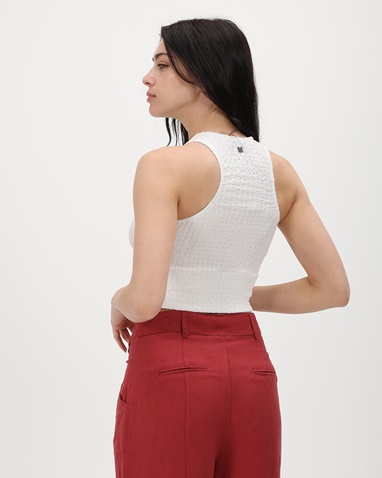 ATTRATTIVO-Γυναικείο top ATTRATTIVO 9918954 λευκό