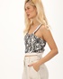 ATTRATTIVO-Γυναικείο cropped top ATTRATTIVO 9919211 εκρού