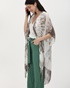 ATTRATTIVO-Γυναικείο κιμονό ATTRATTIVO 9919042 μπεζ tie dye