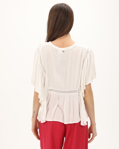 ATTRATTIVO-Γυναικεία tunic ATTRATTIVO 9919050 λευκή