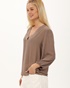 ATTRATTIVO-Γυναικεία tunic ATTRATTIVO 9919061 καφέ