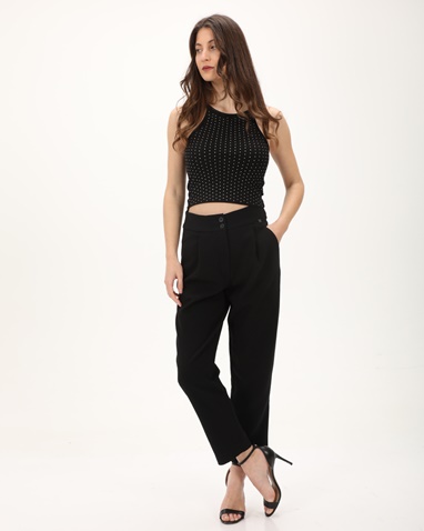 ATTRATTIVO-Γυναικείο crop top ATTRATTIVO 9919136 μαύρο