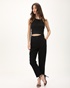 ATTRATTIVO-Γυναικείο crop top ATTRATTIVO 9919136 μαύρο