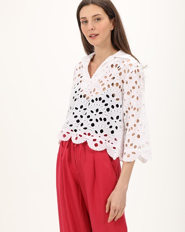'ALE-Γυναικεία tunic 'ALE 8918762 λευκή