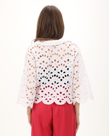 'ALE-Γυναικεία tunic 'ALE 8918762 λευκή