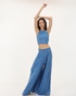 'ALE-Γυναικείο crop top 'ALE 82256431 μπλε