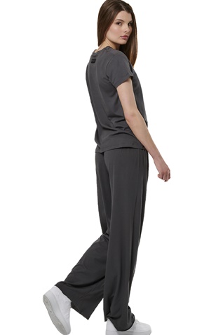 BODY ACTION-Γυναικείο παντελόνι φόρμας BODY ACTION 021527-01 ανθρακί