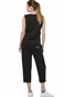 BODY ACTION-Γυναικείο crop παντελόνι φόρμας BODY ACTION 021531-01 μαύρο