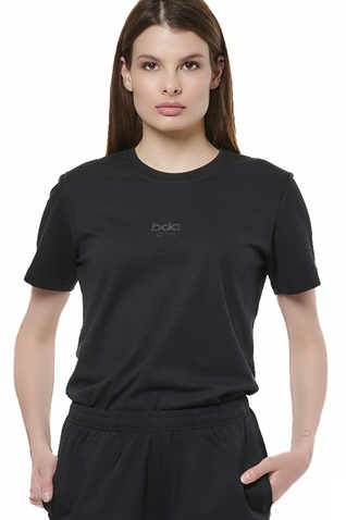 BODY ACTION-Γυναικείο t-shirt BODY ACTION 051523-01 μαύρο