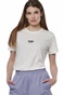 BODY ACTION-Γυναικείο t-shirt BODY ACTION 051523-01 λευκό