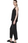 BODY ACTION-Γυναικείο crop παντελόνι φόρμας BODY ACTION 021532-01 μαύρο
