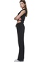 BODY ACTION-Γυναικείο πετσετέ cropped top BODY ACTION 041514-01 μαύρο