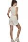 BODY ACTION-Γυναικείο cropped top BODY ACTION 041515-01 εκρού