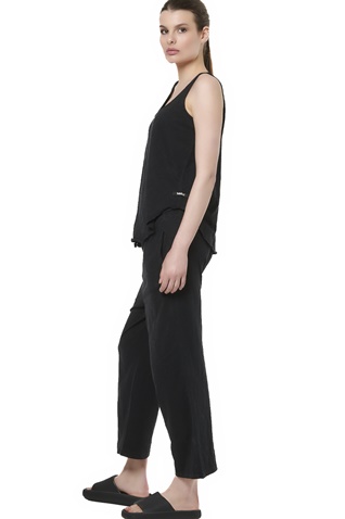 BODY ACTION-Γυναικείο tank top BODY ACTION 041517-01 μαύρο