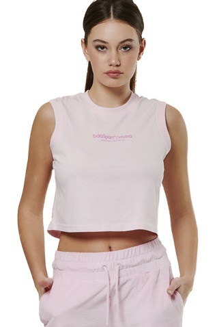 BODY ACTION-Γυναικείο top BODY ACTION 041519-01 ροζ