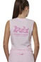 BODY ACTION-Γυναικείο top BODY ACTION 041519-01 ροζ