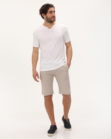 VAN HIPSTER-Aνδρικό t-shirt VAN HIPSTER 72256 λευκό