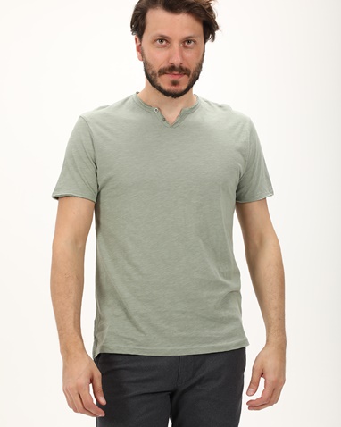 VAN HIPSTER-Aνδρικό t-shirt VAN HIPSTER 72256 πράσινο