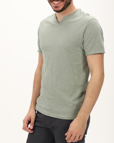 VAN HIPSTER-Aνδρικό t-shirt VAN HIPSTER 72256 πράσινο