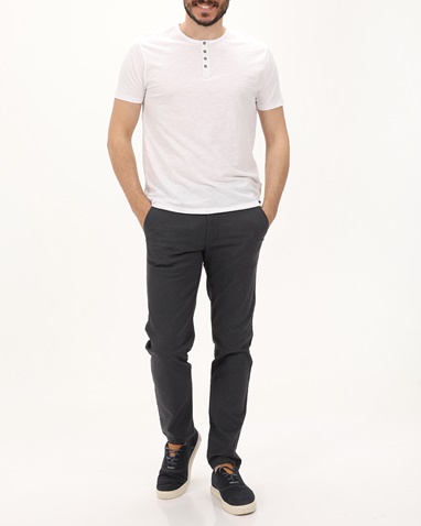 VAN HIPSTER-Aνδρικό t-shirt VAN HIPSTER 72258 λευκό